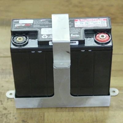 Alu Batterie Halterung
