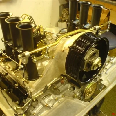 Kunststoffmotorabdeckung