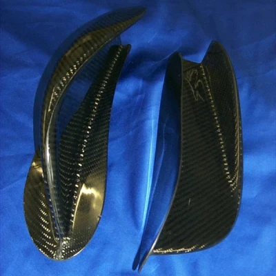 Wings seitlich in Sicht Carbon